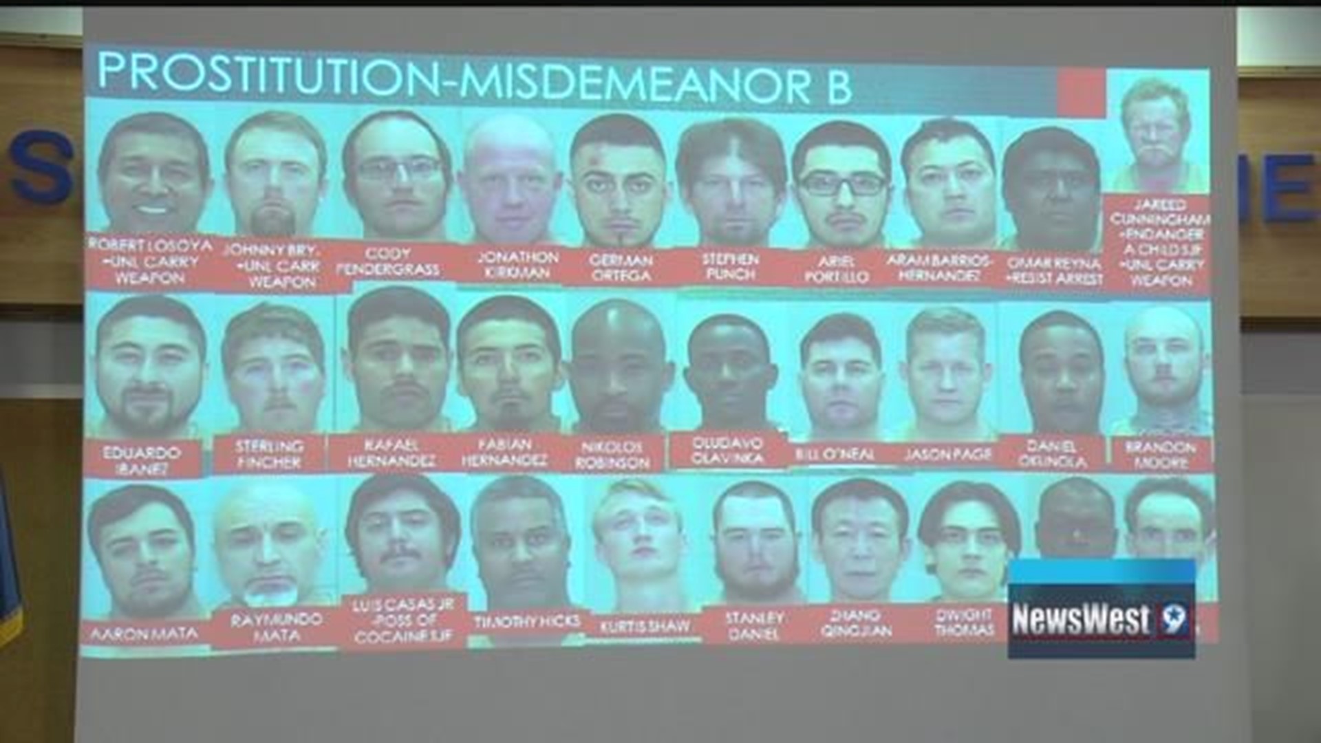 62 arrested during 15-day sting operation involving 11 agencies
