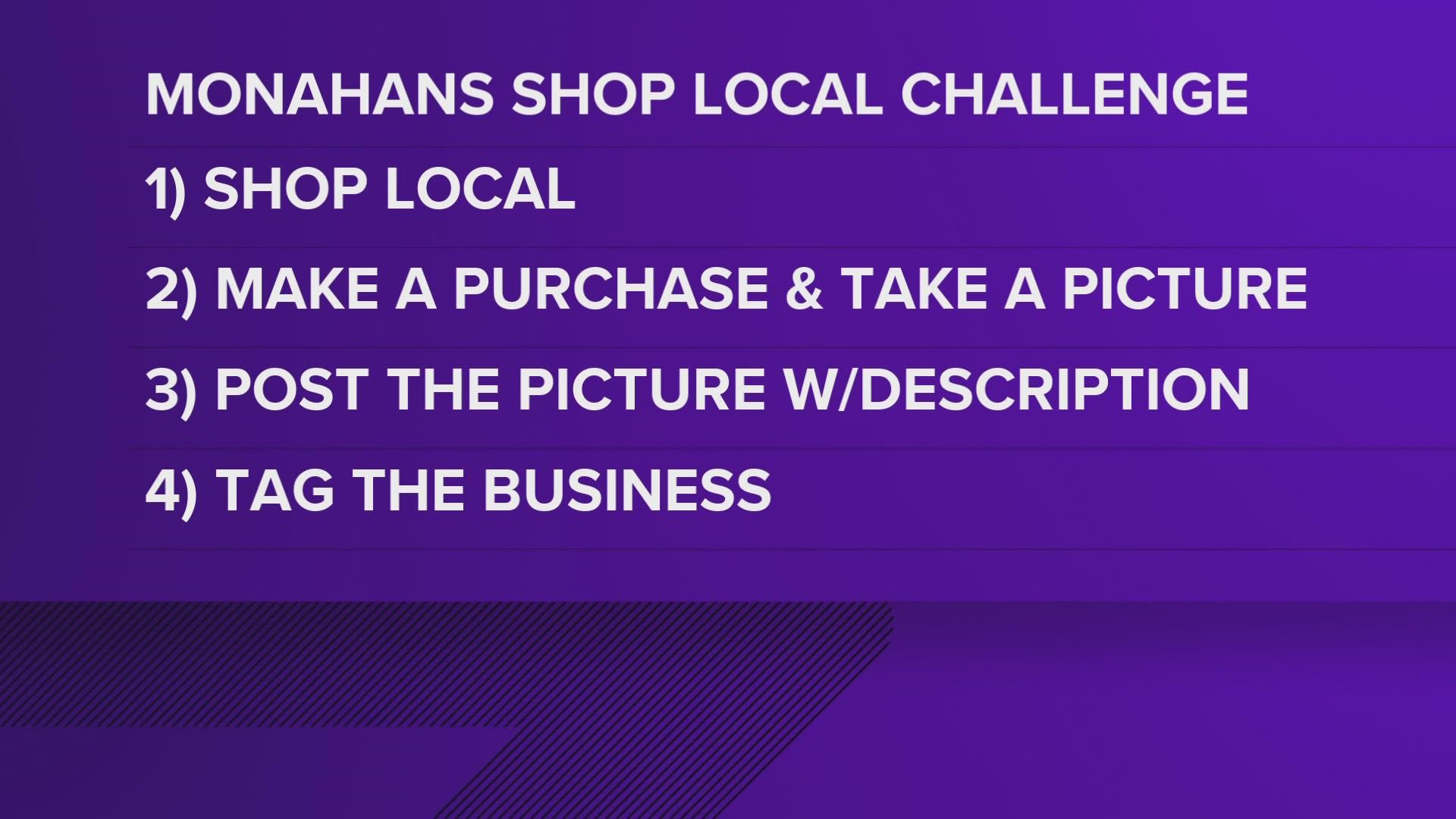 Monahans citizens are asked to shop at local businesses Dec. 29-31.