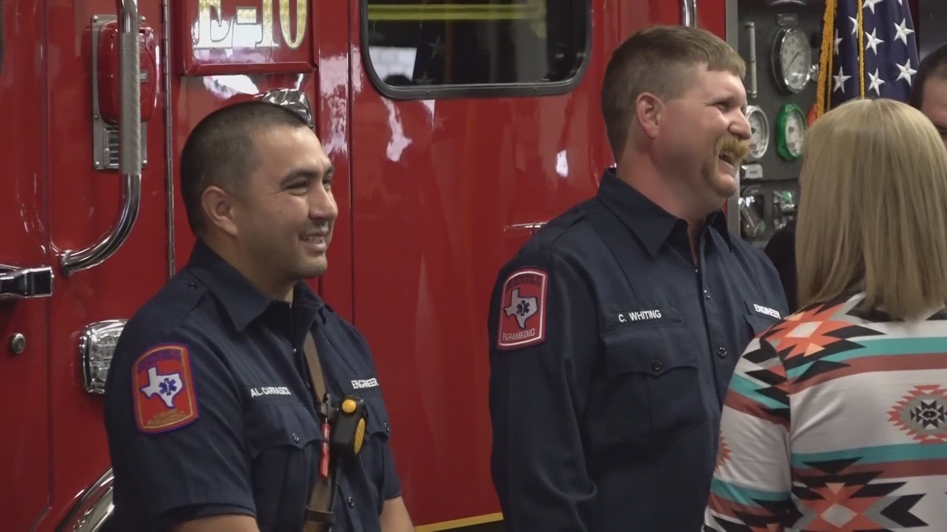 On Friday, firefighters and family members got to celebrate as some of the employees within the Midland Fire Department got promoted.