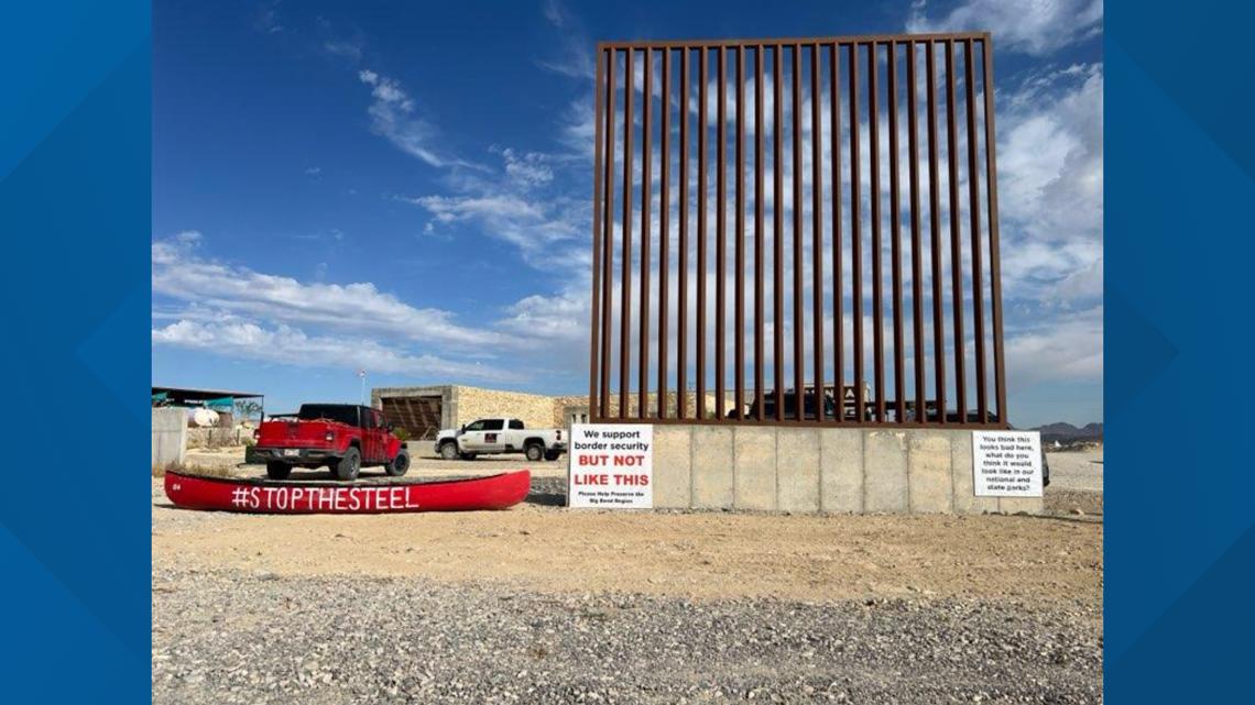 Terlingua installation raises awareness against Big Bend Border Wall construction
