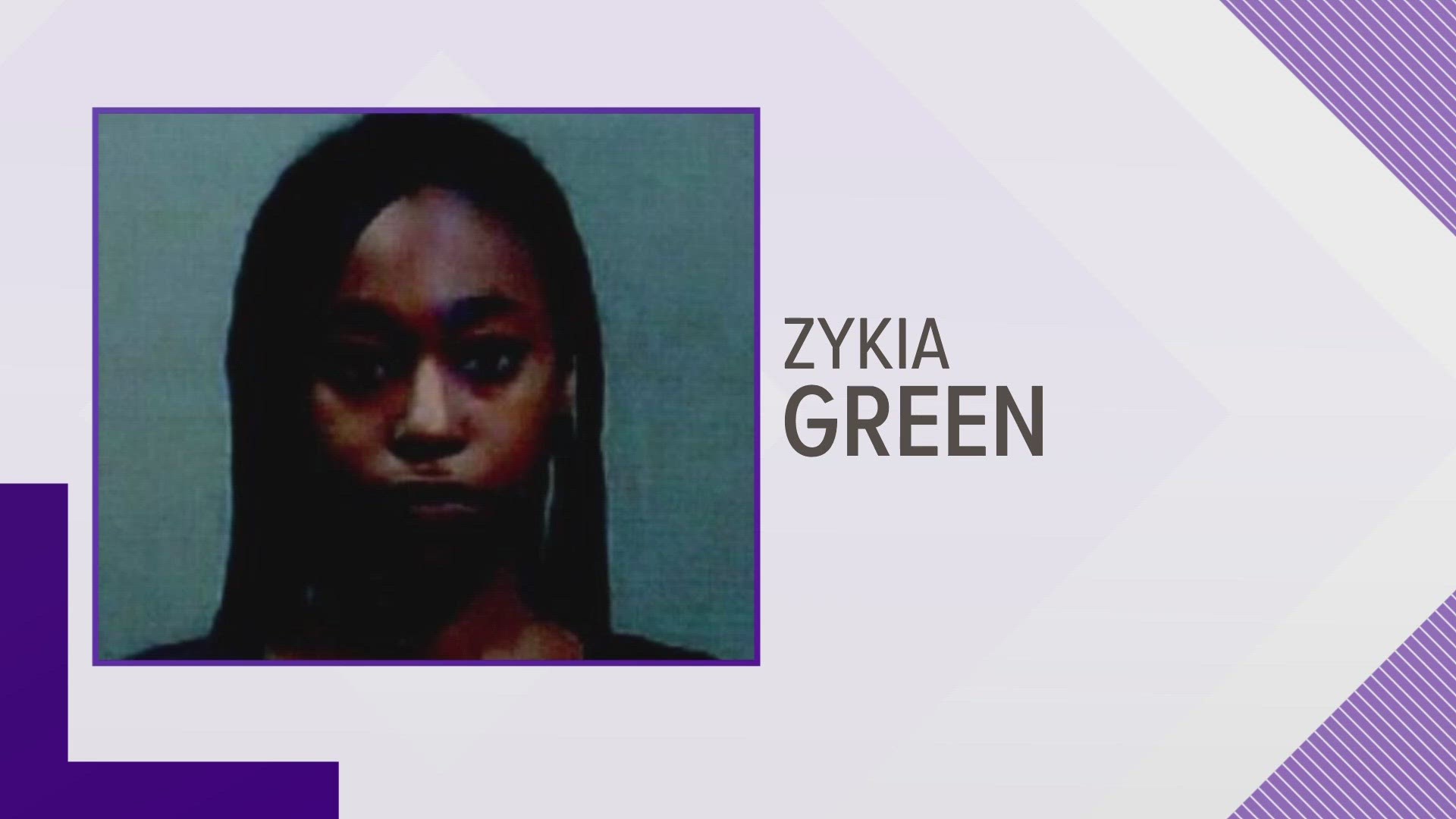 According to the arrest affidavit, undercover officers used social media to meet up with Zykia Green and arrest her.