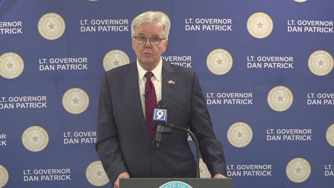Texas Lieutenant Governor Dan Patrick visits Midland