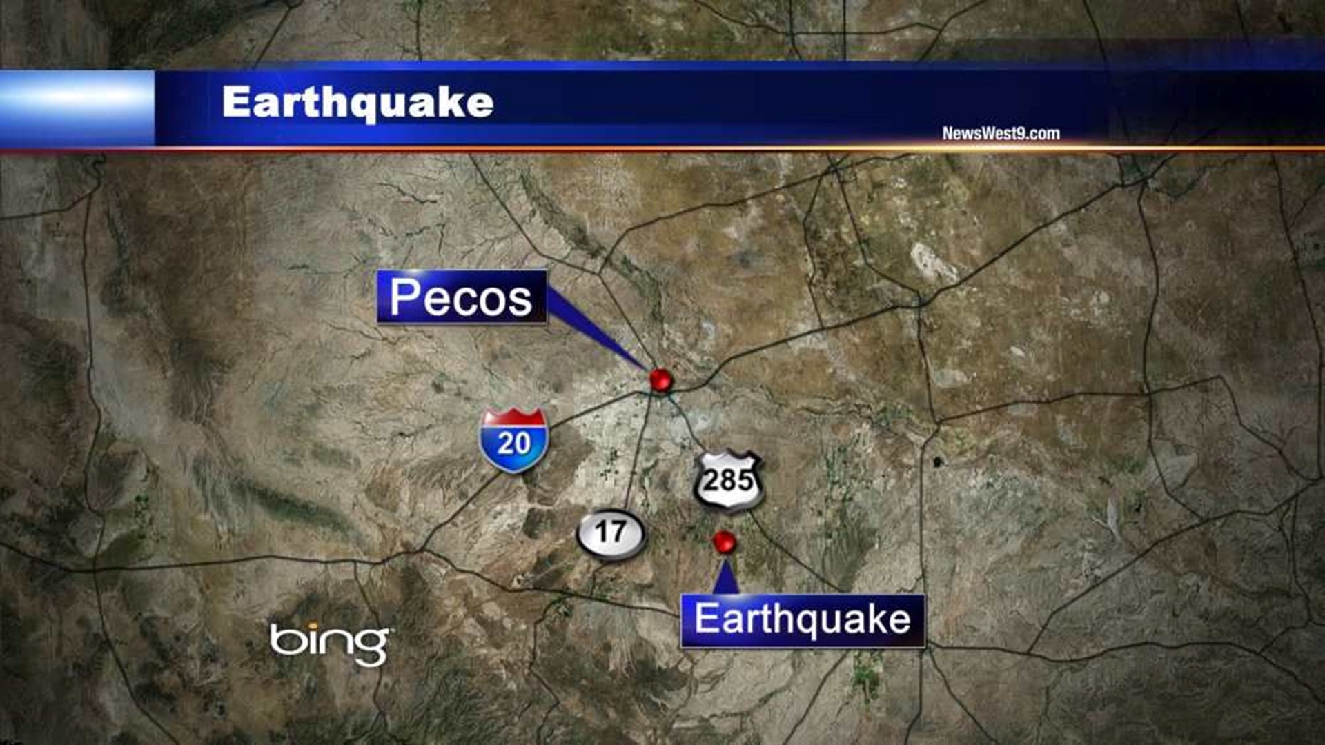 Small Earthquake Hits West Texas