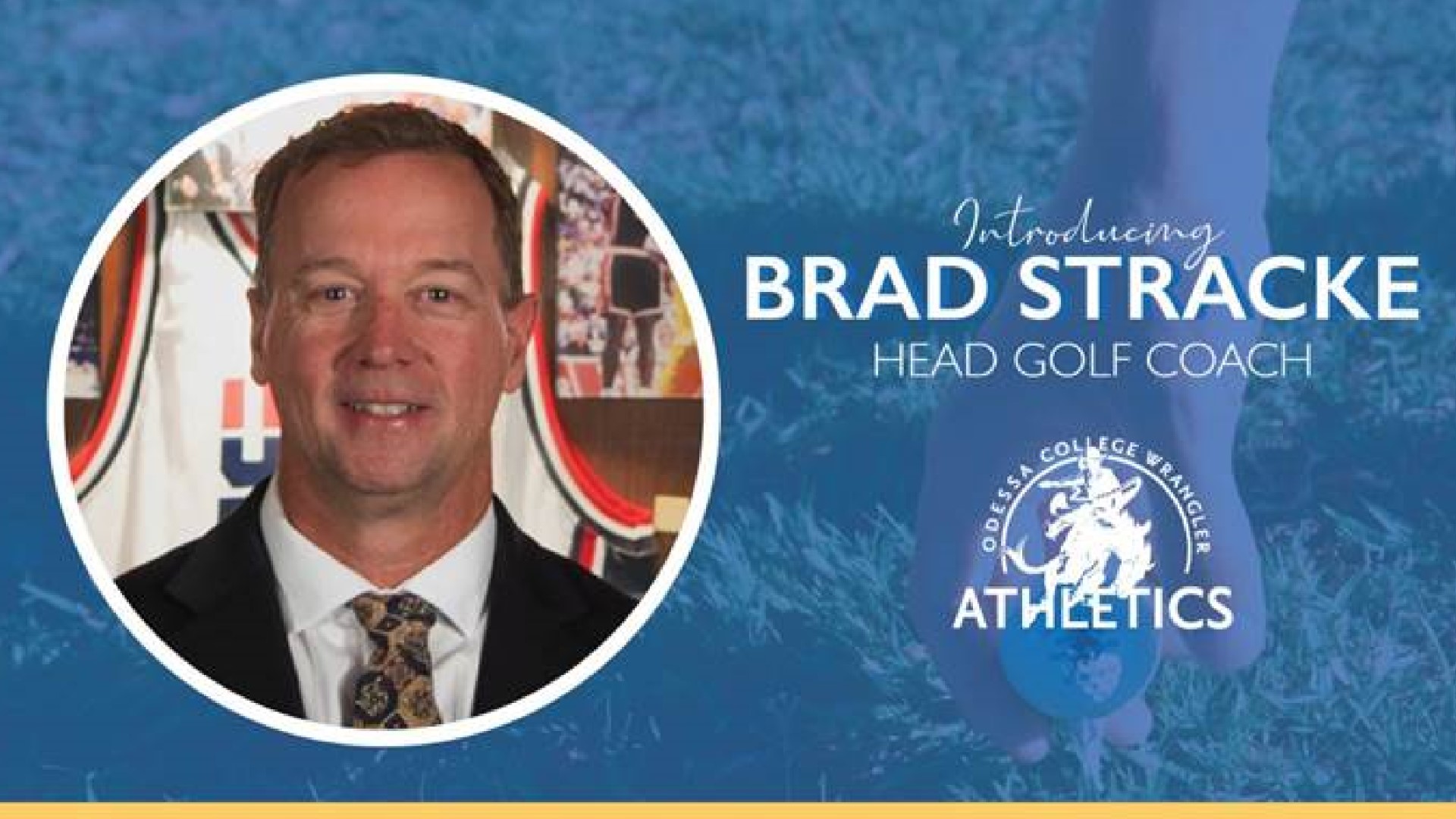 Stracke comes to Odessa from the University of North Texas, where he was the head men's golf coach.