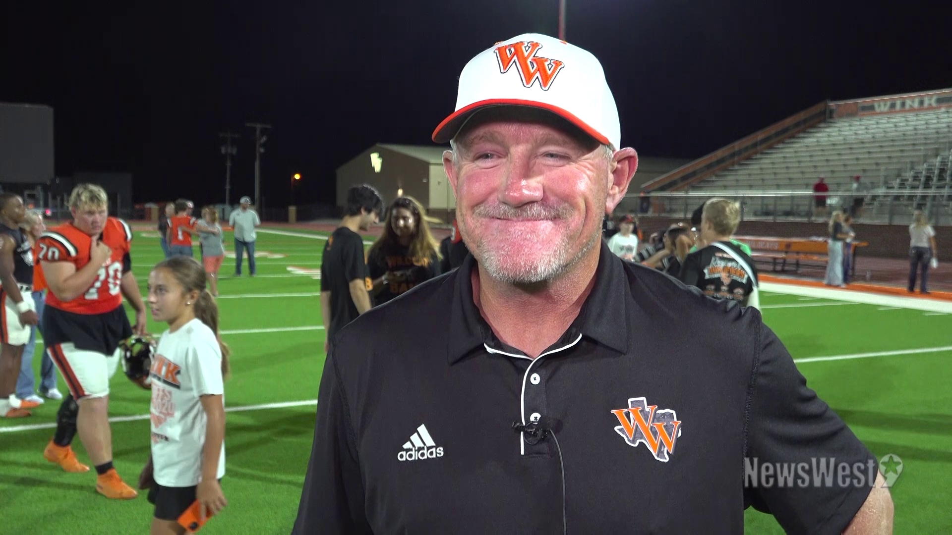 Coach Gibson talked about the 49-26 win, playing Alpine next week and how they can improve.