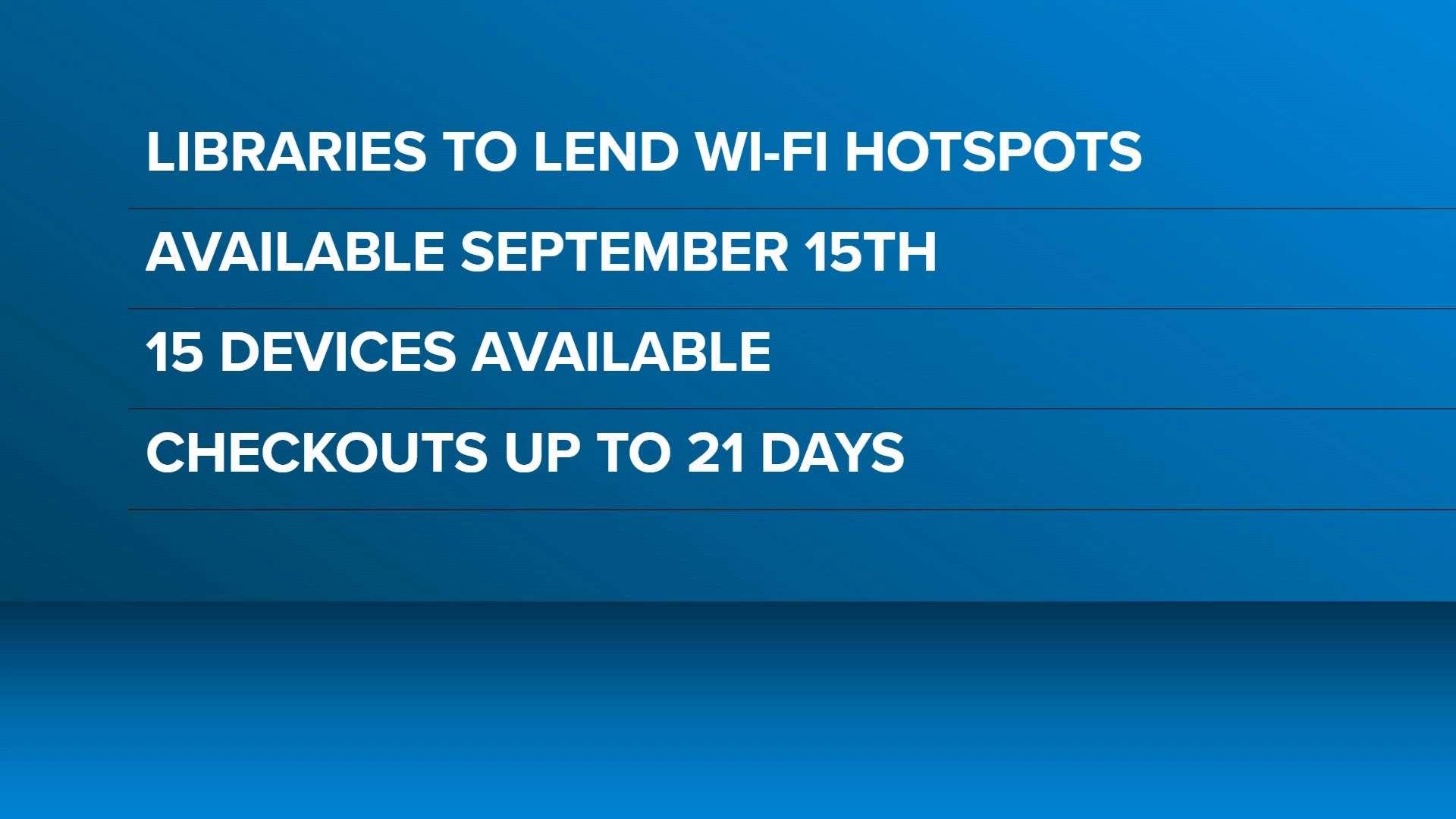 Public Library Examples Midland County Public Libraries to lend Wi-Fi hotspots | newswest9.com
