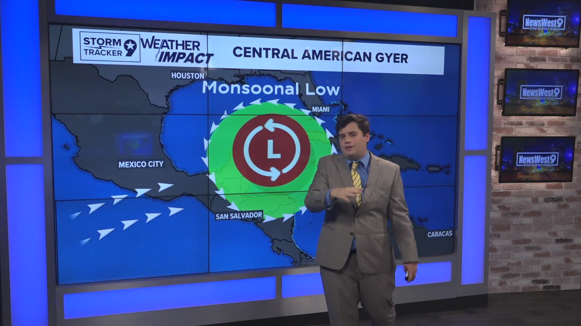 Hurricanes forming in the Gulf