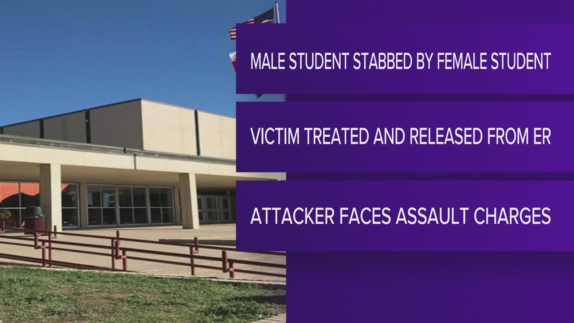 MISD says it believes the male student was stabbed following a verbal argument with a female student.