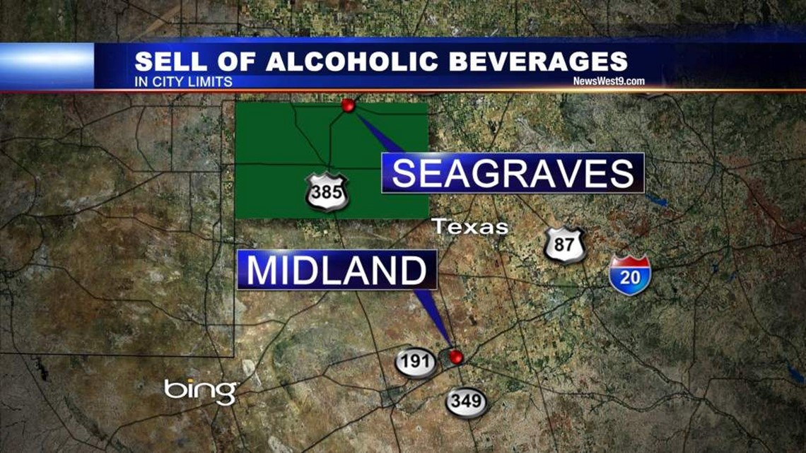 City of Seagraves Learns They’ve Been Legally Able to Sell Alcohol Since 1938