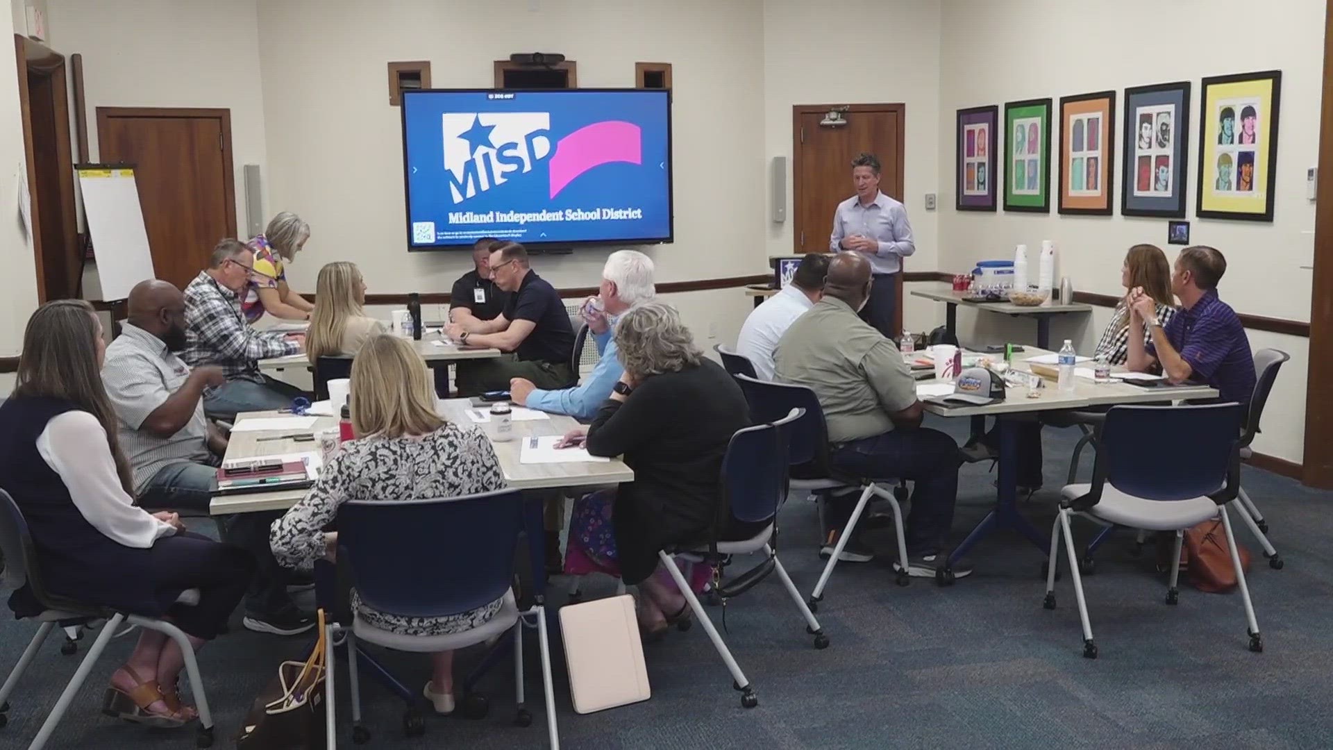 The School Board met with some district leaders to talk about some of the trends they're seeing in schools.