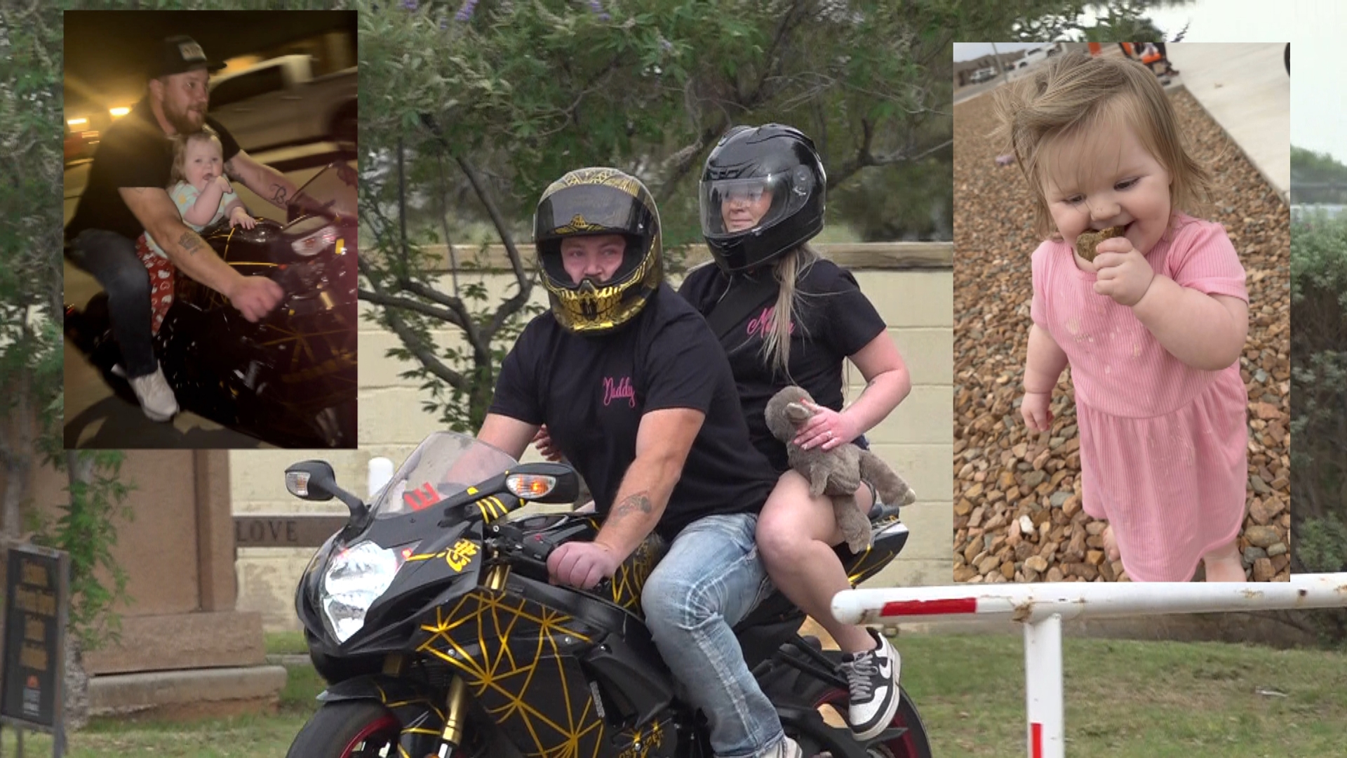 'One last ride' | West Texas community rallies to escort toddler home ...