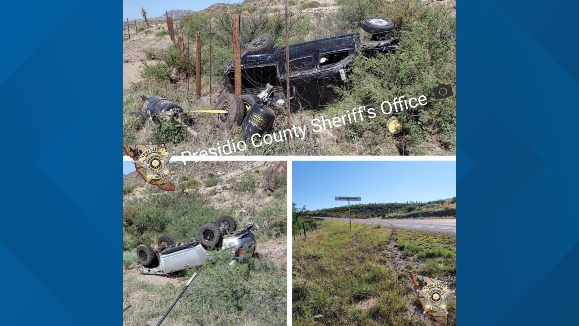 Driver walks away with minor injuries after two-vehicle rollover ...