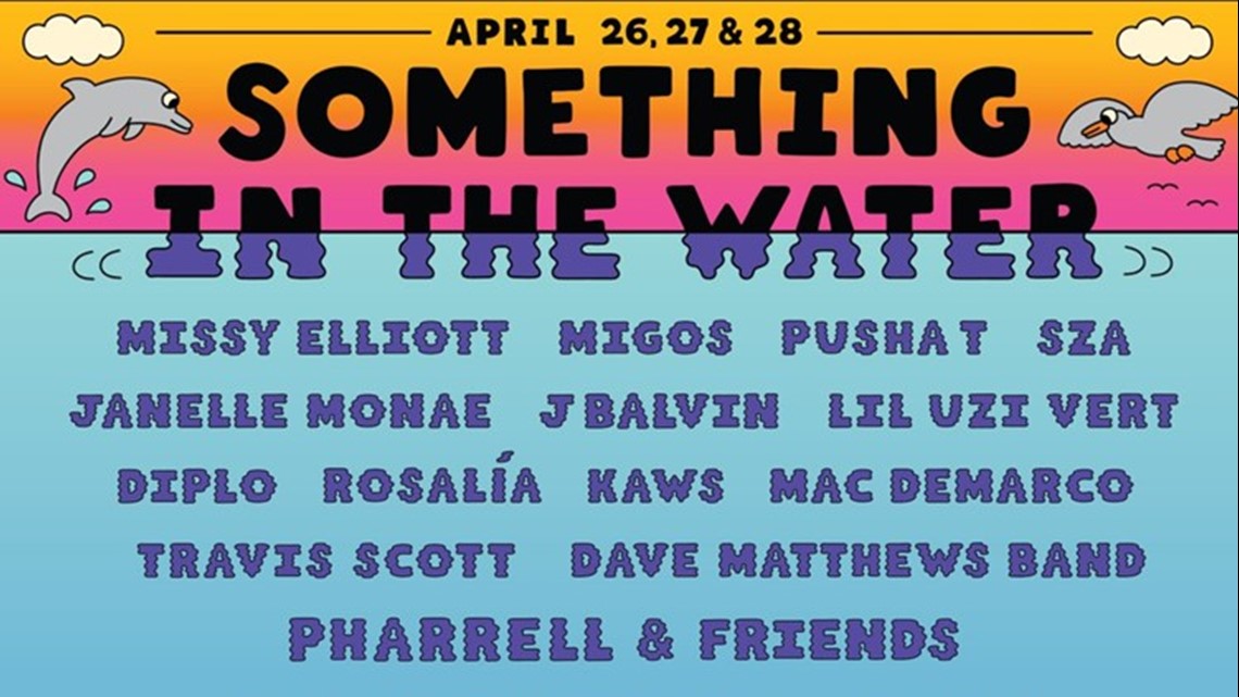 Something In The Water 2023: Livestream Pharrell's Music Festival For Free
