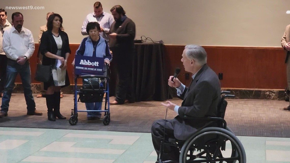 Gov. Greg Abbott makes campaign stop in West Texas | newswest9.com