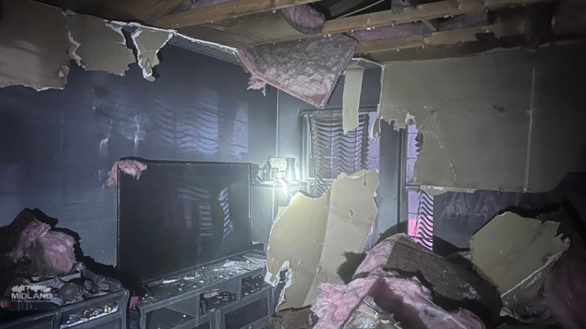 Midland family displaced by apartment fire Tuesday | newswest9.com