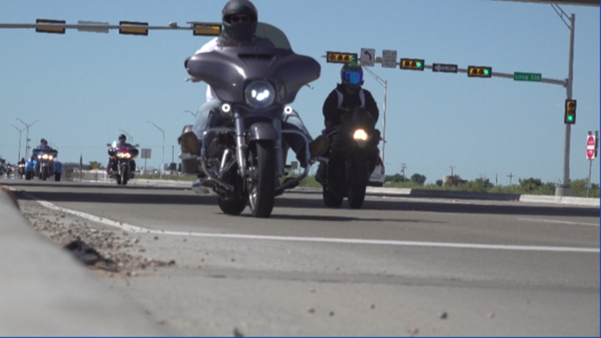 Over 400 bikers hit the road to help honor fallen troops.