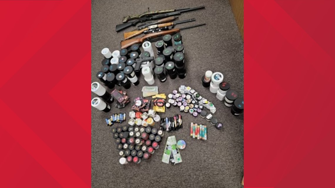 Two arrested after ECSO confiscates approximately $35,000 worth of firearms, marijuana and THC - Vimarsana News