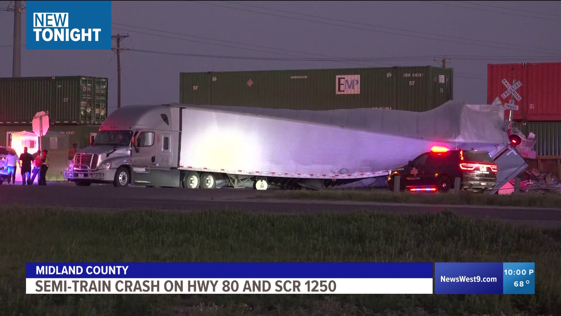 NewsWest 9 was on scene of the major accident at the intersection of Hwy 80 and SCR 1250.