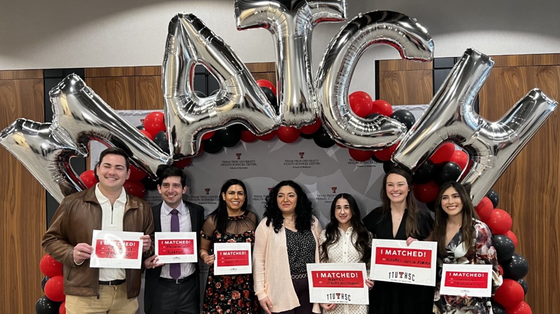 TTUHSC students participate in Match Day