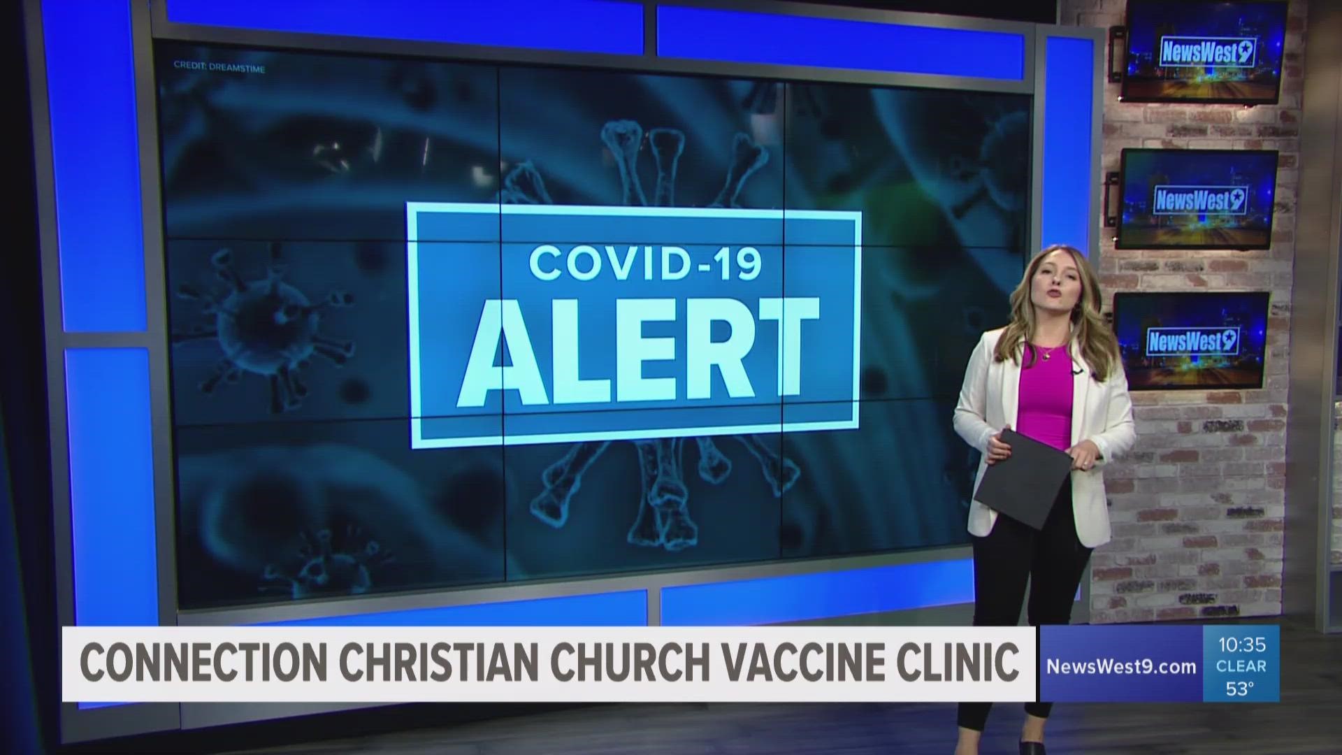 COVID-19 and flu shots will be offered for children and adults.