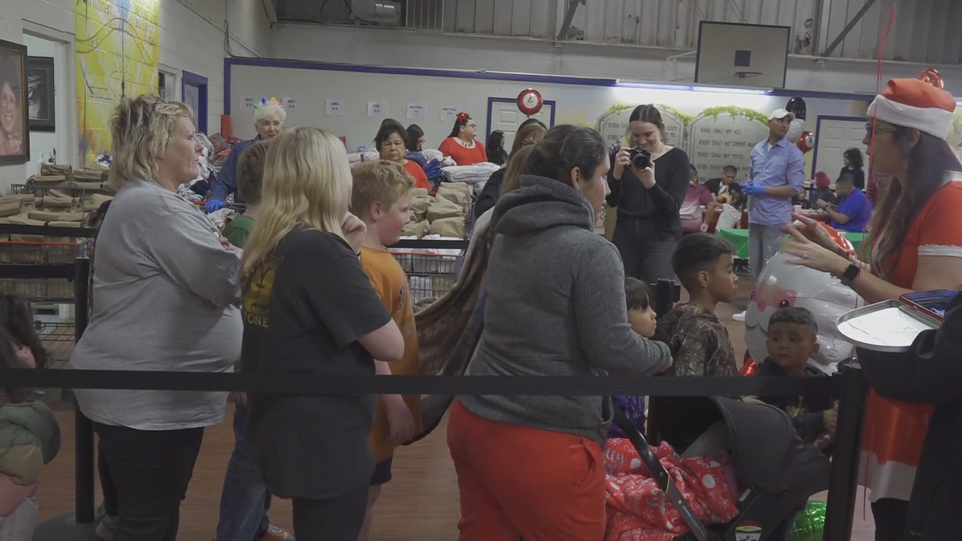 "This is my favorite even for this entire year of getting into the Christmas spirit," an administrator with the Midland Soup Kitchen said.