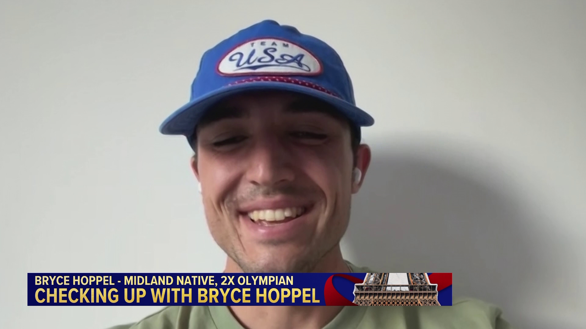 NewsWest 9's Jenna Elique caught up with Bryce Hoppel to learn more about his overall experience in Paris so far and how preparation is going.