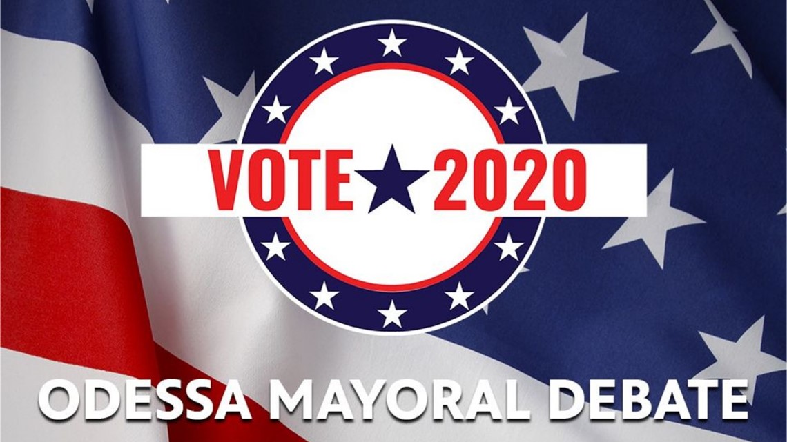 Odessa mayoral candidates have first live debate before election