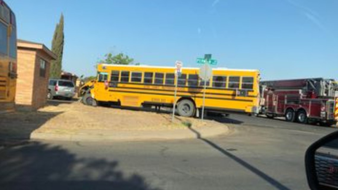 ECISD school bus involved in crash