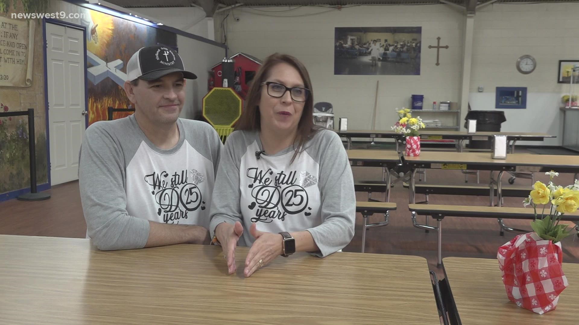 Jason and Nancy Ivy celebrate 25 years of marriage to one another and the union they've made to their community with their family owned soup kitchen.