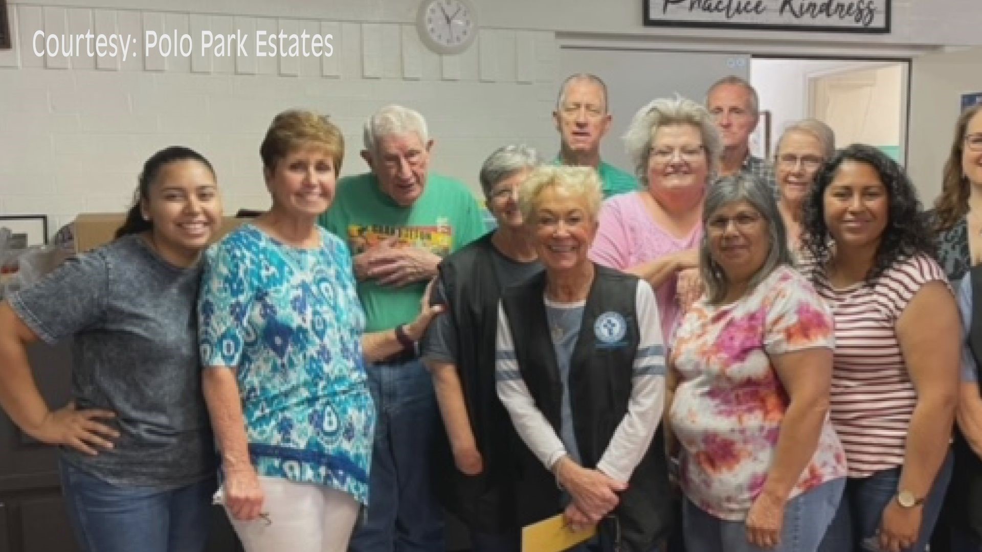 Midland Walkabout Volkssport Club founder Jack Rogers volunteers at the AMOS Food Pantry and Baptist Crisis Center three times a week.