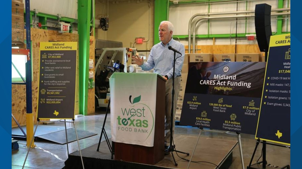 Senator Cornyn visits West Texas Food Bank