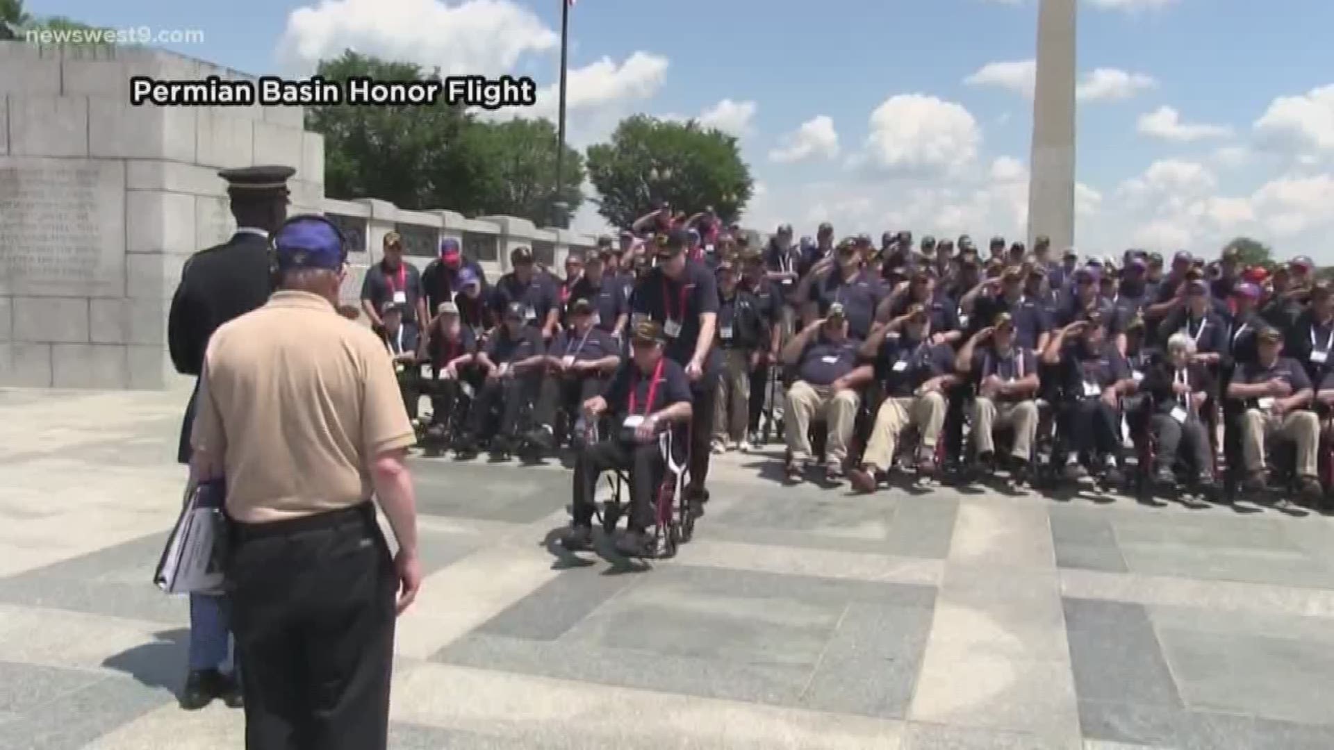 The non-profit sends local veterans to Washington, D.C. to see the memorials.