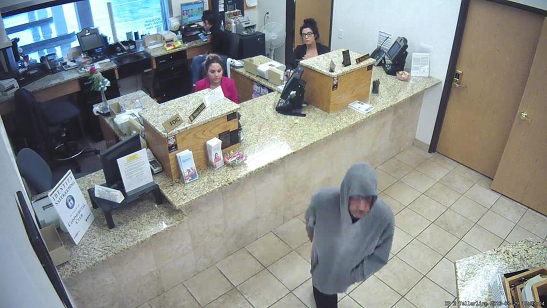 Police Release Surveillance Photos Of Odessa Bank Robbery Suspect