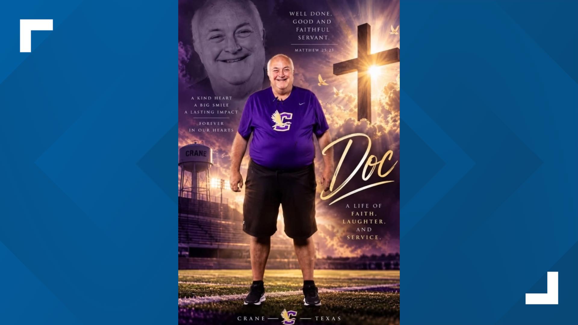 Crane ISD mourns athletic trainer Micheal 'Doc' Hailey