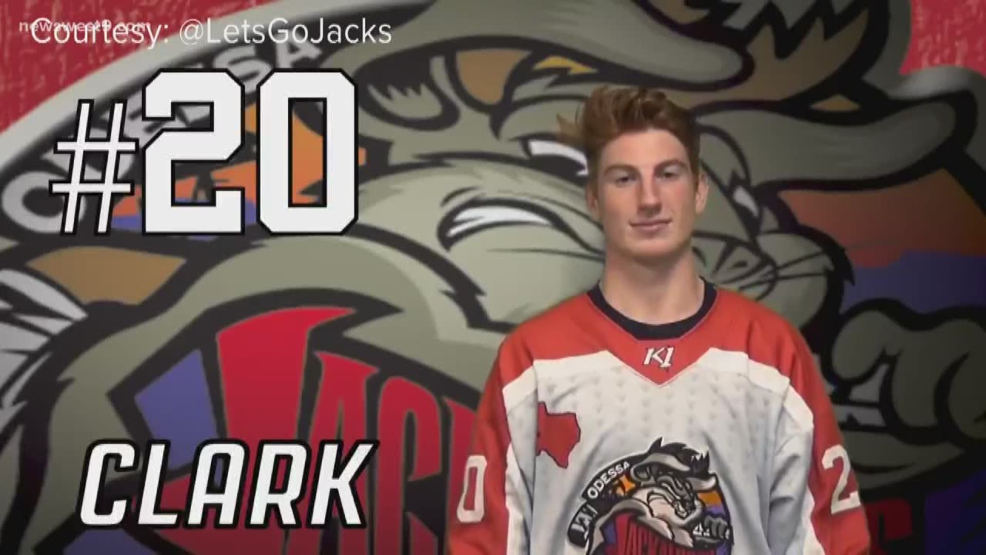Odessa Jackalopes defenseman Matt Clark committed to Bentley University to continue his education & playing career.