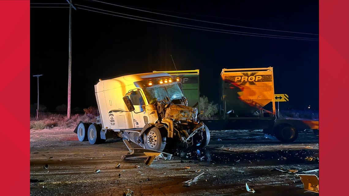 Highway 115 closes after two commercial motor vehicles crash, Winkler ...