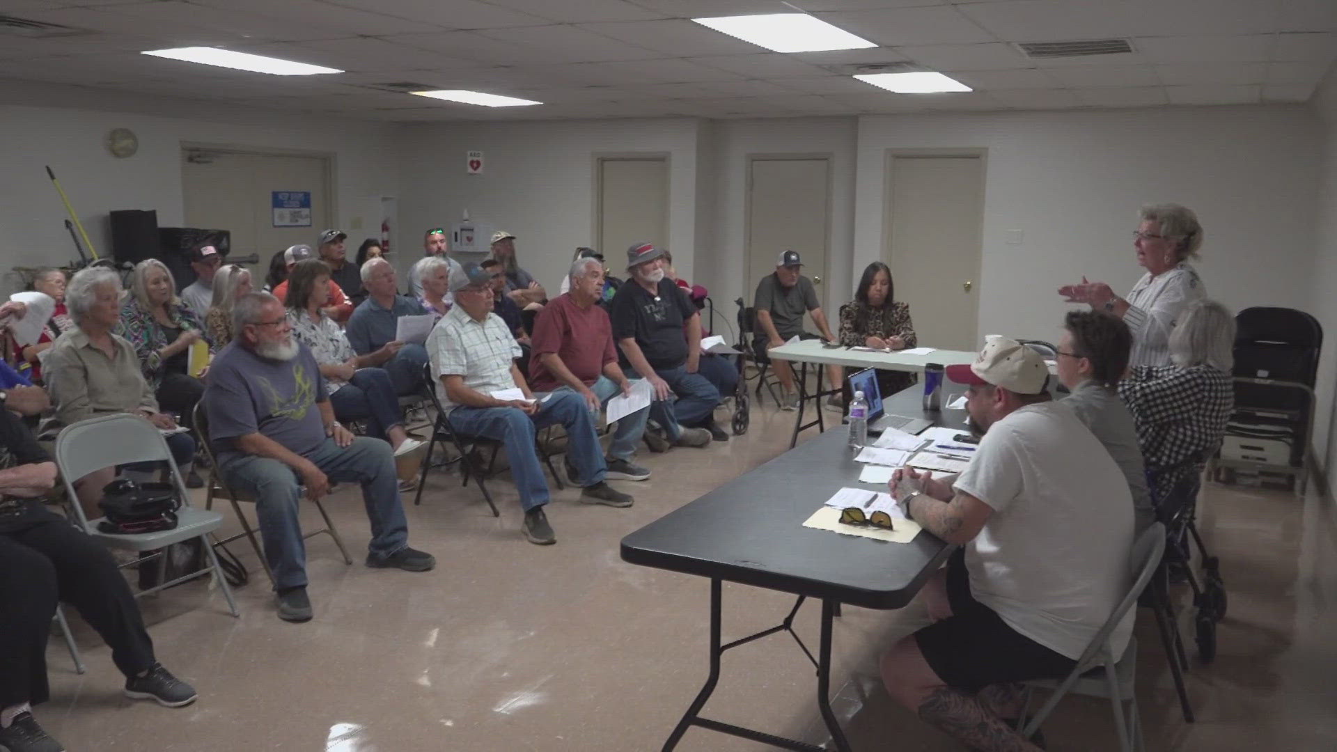 The public was invited to the meeting in West Odessa and gave their input.