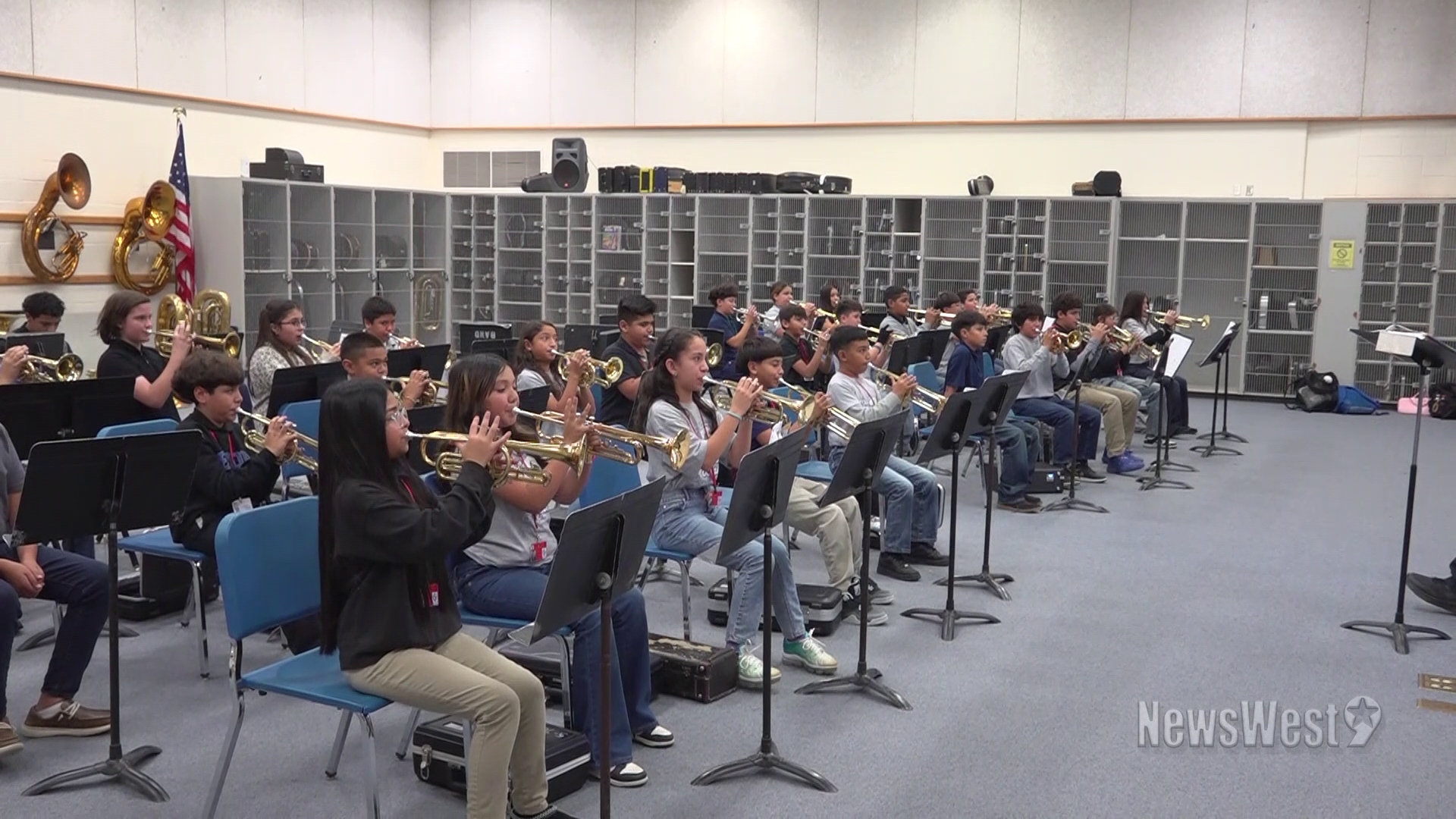 Multiple classes are now available for Ector Middle School students to attend and to show off their musical talent.