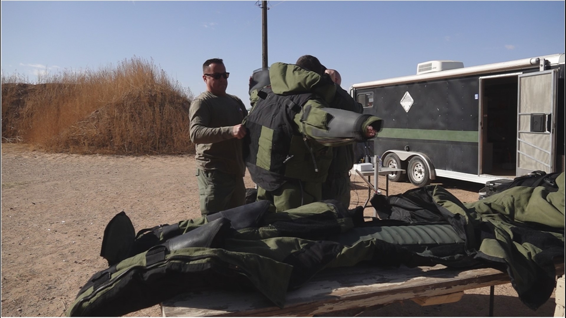 NewsWest 9 visited the location where officers set up scenarios, practice with the equipment and overall get mentally prepared.