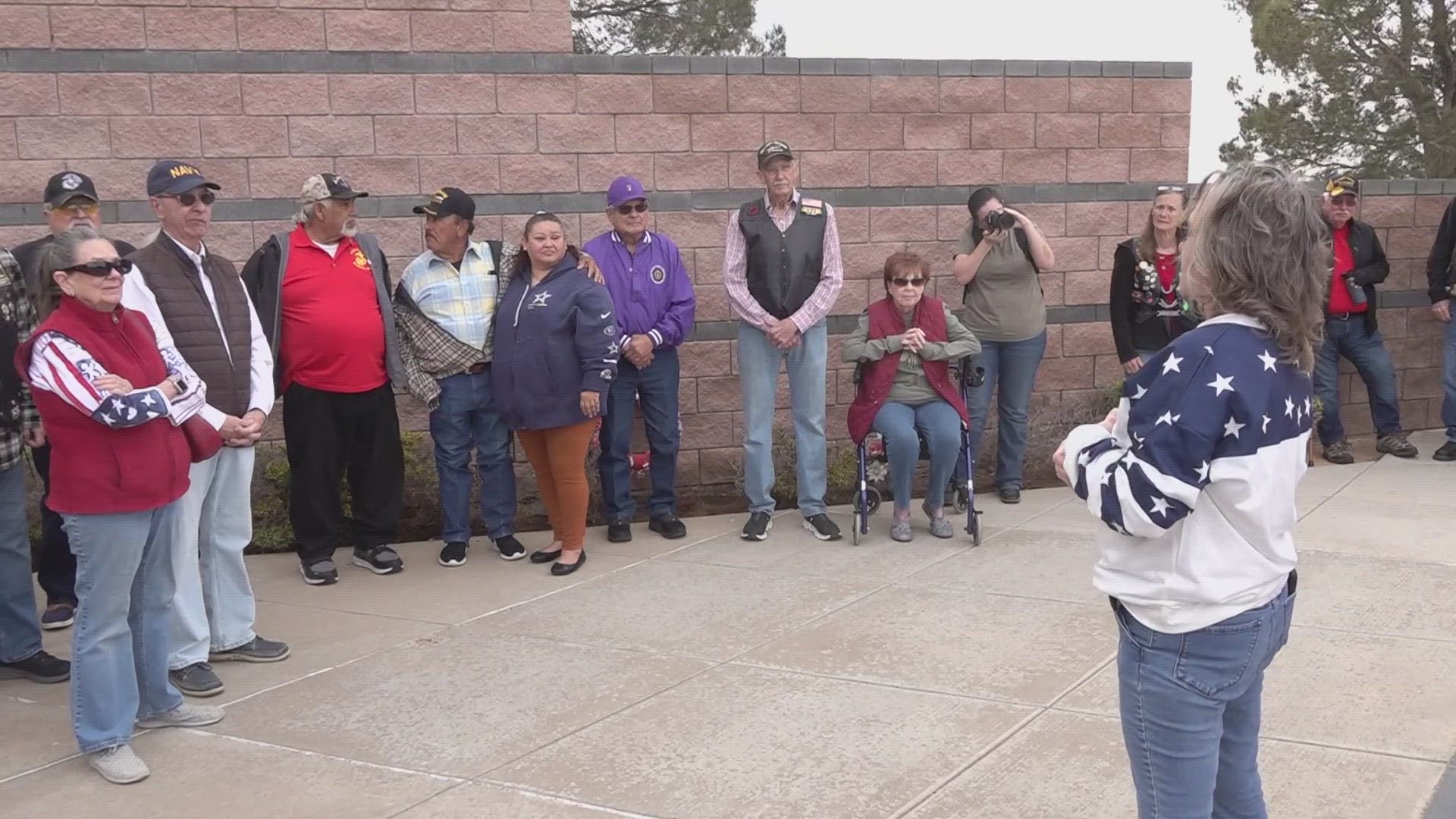 The ceremony honored U.S. Veterans who served in the Vietnam War from Nov. 1 to Apr. 10.
