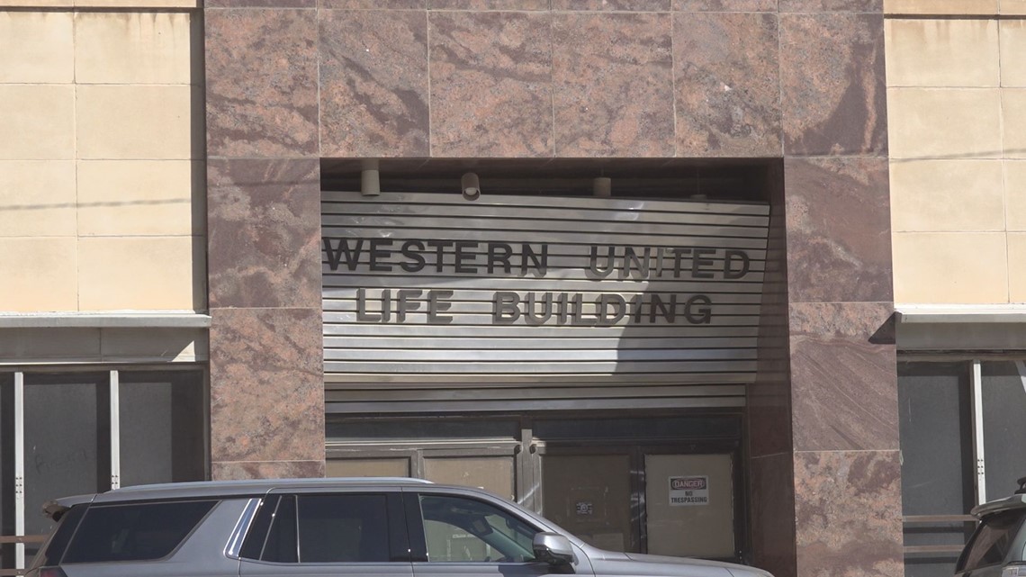 What will happen to the Western United Life Building in Downtown Midland?