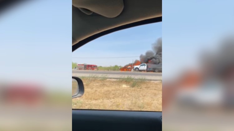 Smoke from fiery I-20 crash caused Petroleum Museum evacuation