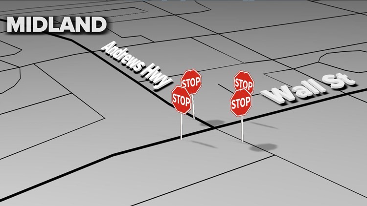 All-way stop to be utilized at Wall Street, Andrews Highway intersection on Jan. 26