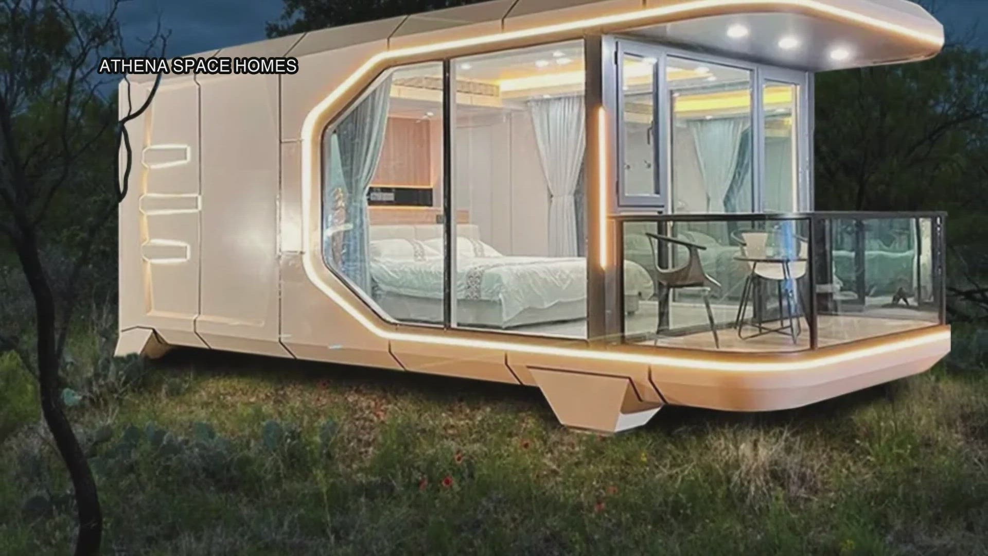 Co-Founder of Athena Space Homes Janice Jensen tells NewsWest 9 that they are bringing their first home to Midland on Dec. 28.