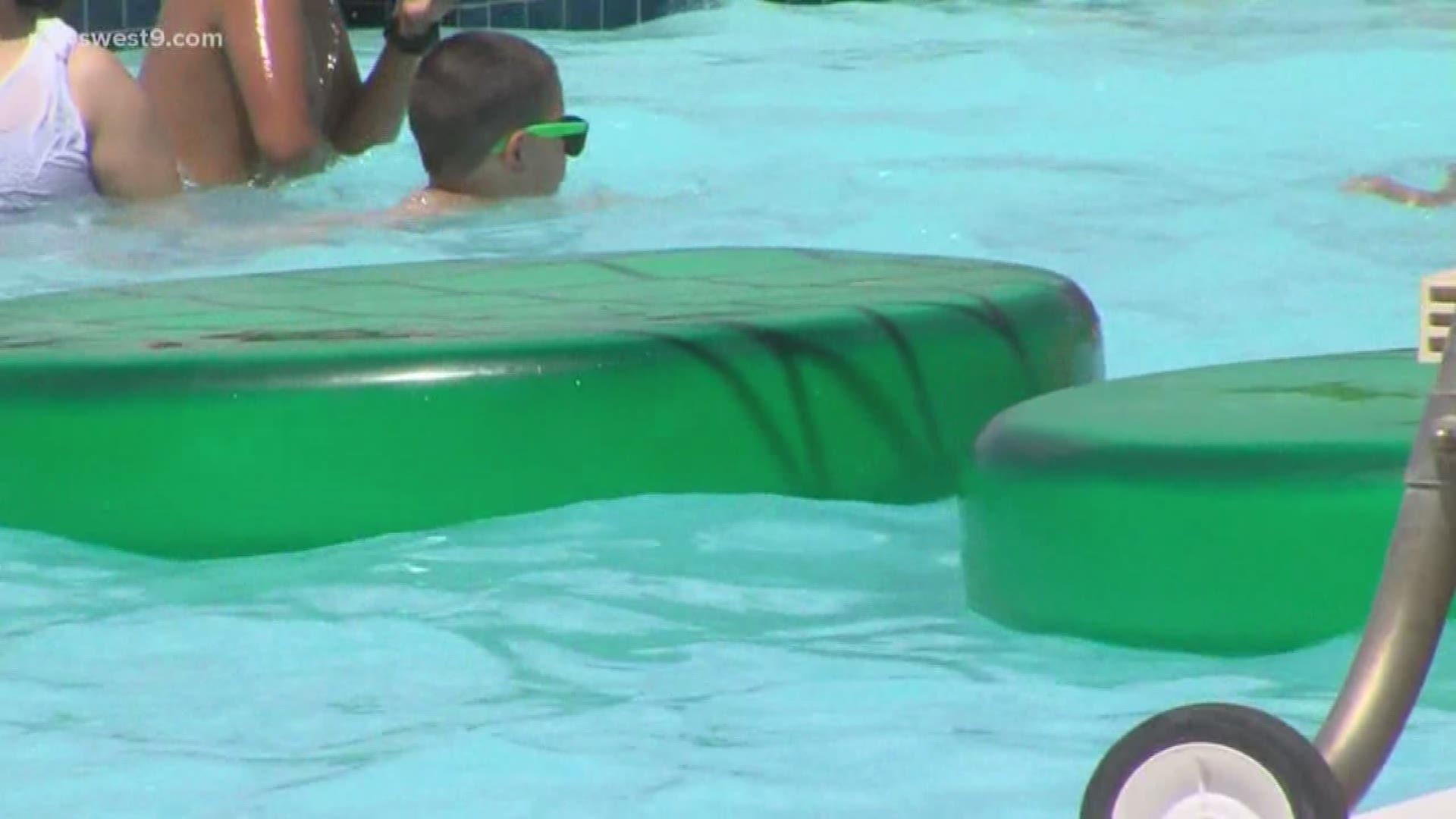 The Chief Medical Officer at Odessa Regional Medical Center says that the water itself isn't the concern when it comes to the risk of disease spread in the pool