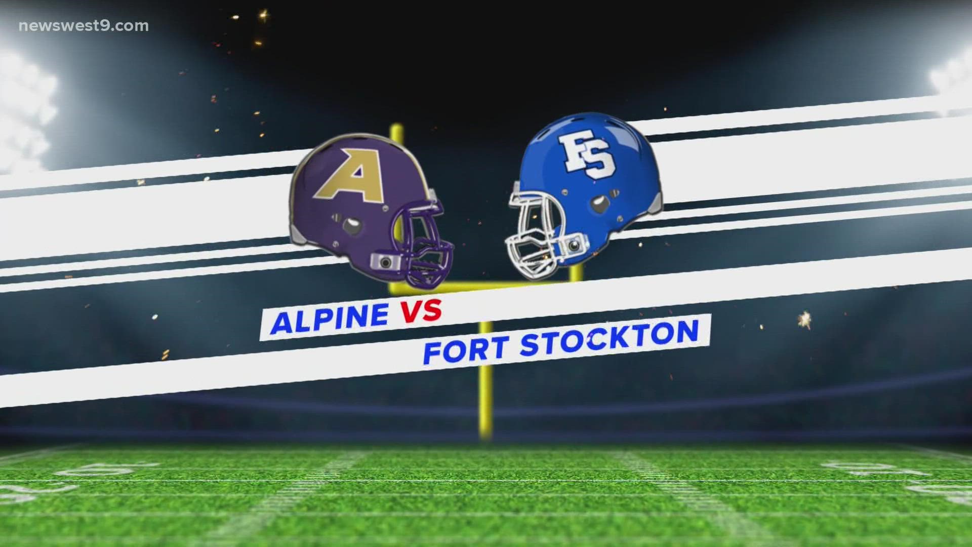 Week 2: Fort Stockton vs Alpine
