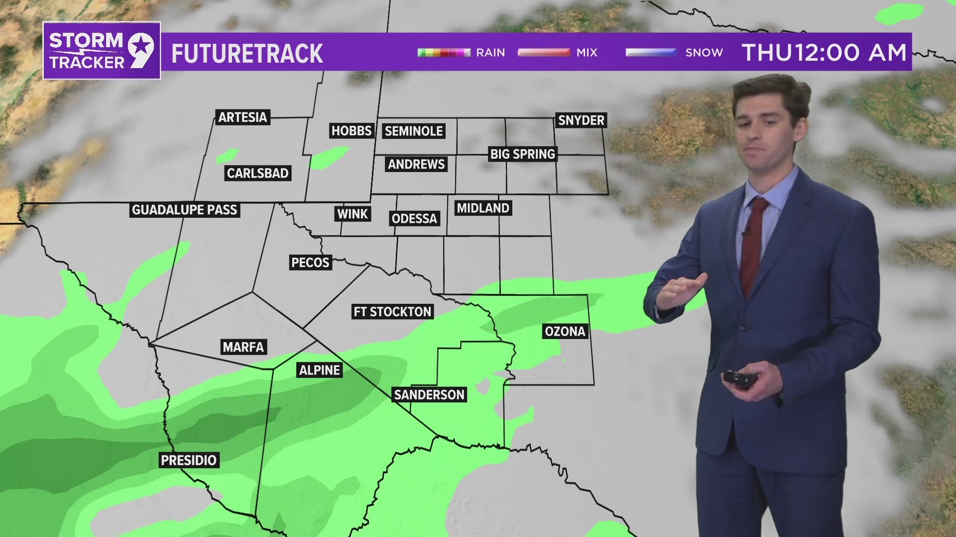 Cold front arrives Thursday