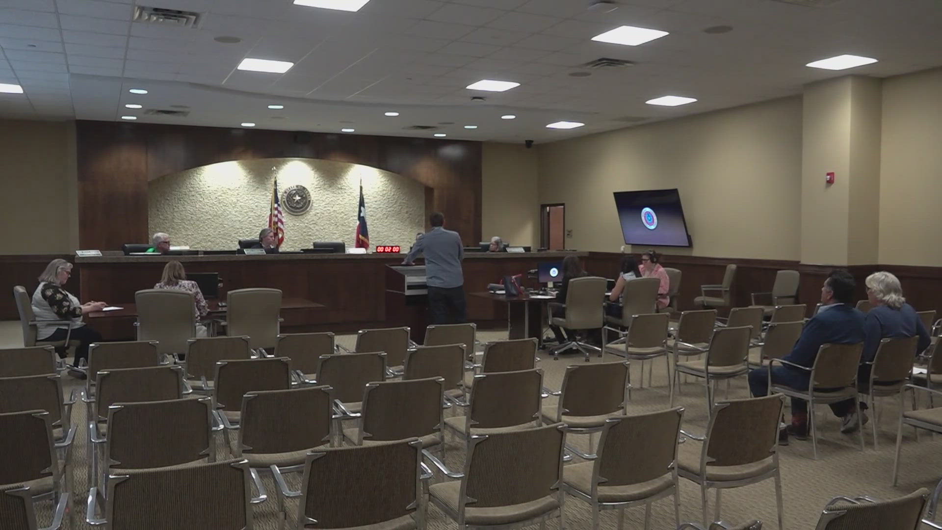 Commissioners approve buying land just South of I-20, which has drainage issues. They also approved a contract with the Midland County Fair, so it will be returning.