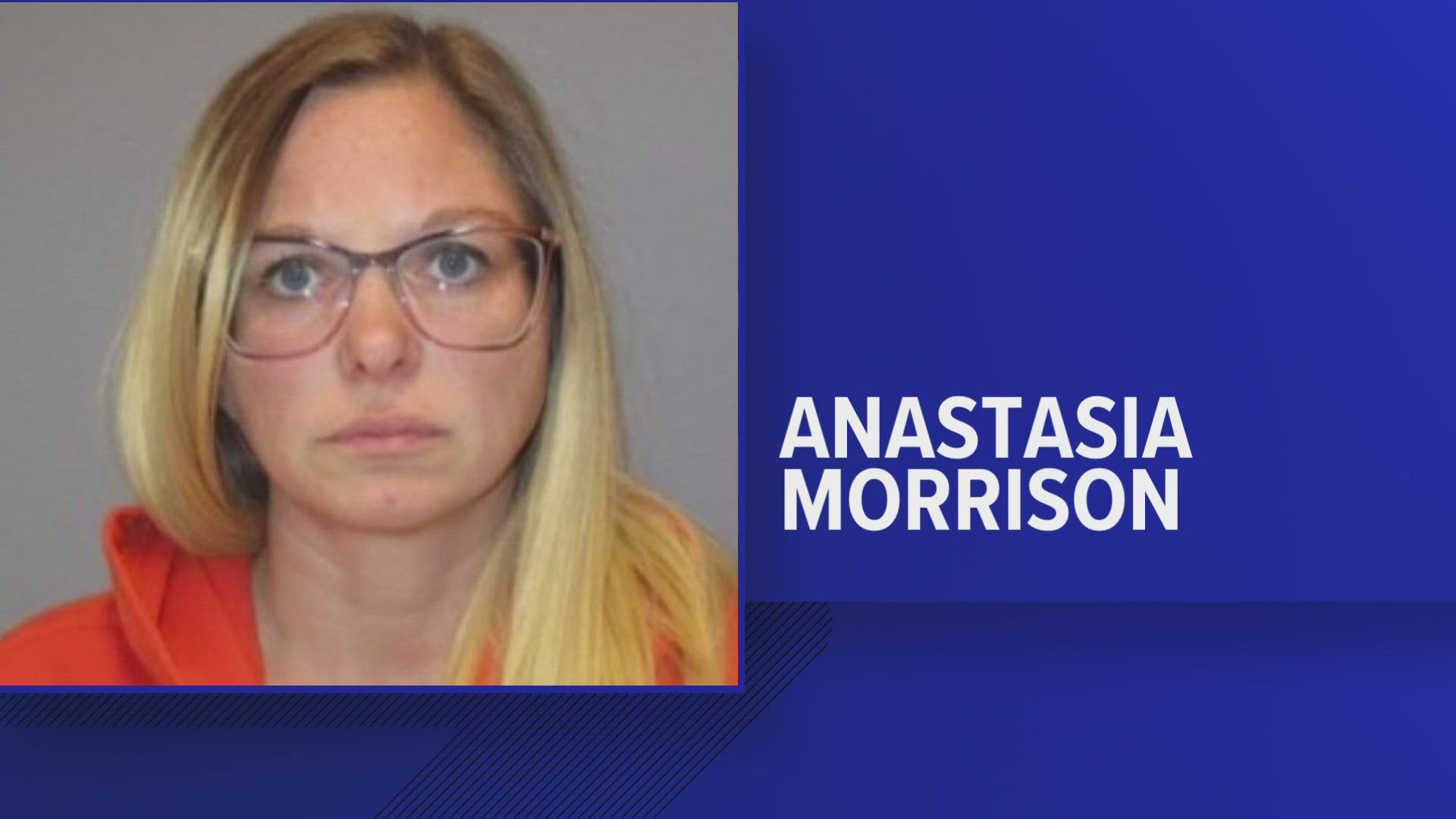 Anastasia Morrison of Stanton, TX. has been charged twice for improper conduct between an educator and student. Morrison remains in Martin County Jail.