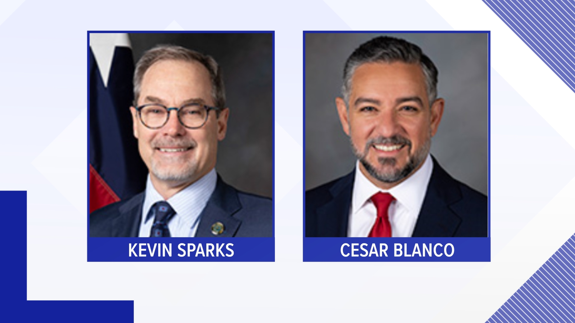 Texas state senators Kevin Sparks and Cesar Blanco have been appointed to the commission. Their voice and input will help strengthen West Texas' presence in Austin.